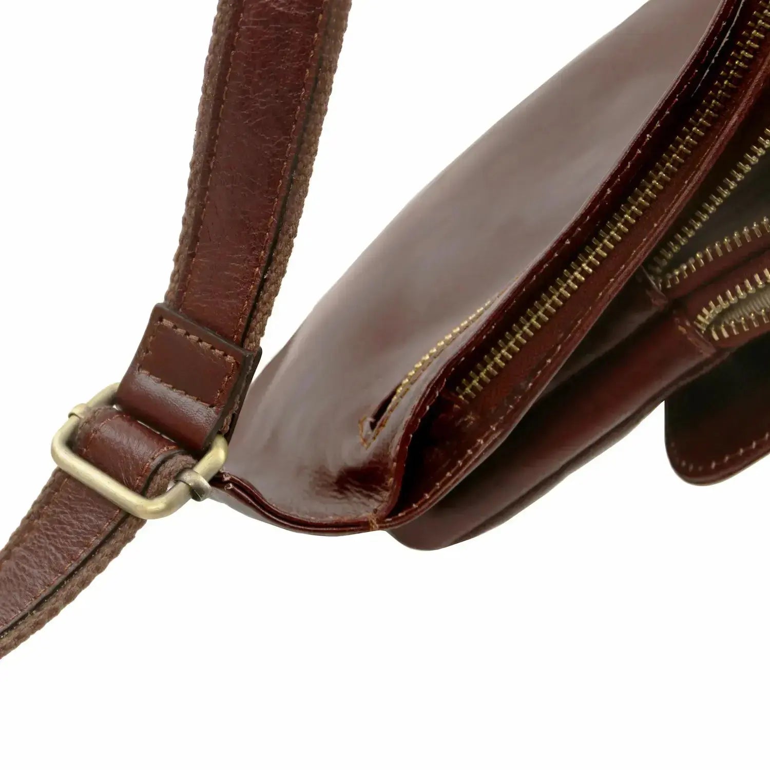 sac bandoulière en cuir homme marron - tl141352 Tuscany Leather