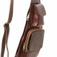 sac bandoulière en cuir homme marron - tl141352 Tuscany Leather