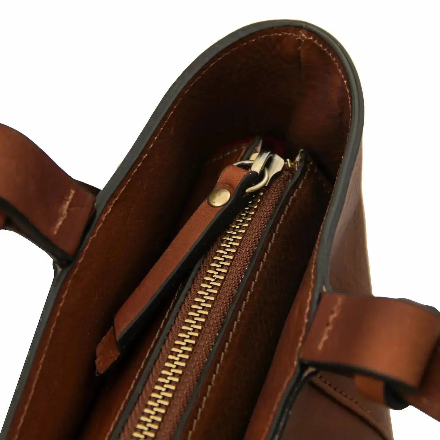 Sac Bandoulière en Cuir - Libra TL142562 - marron - Tuscany Leather