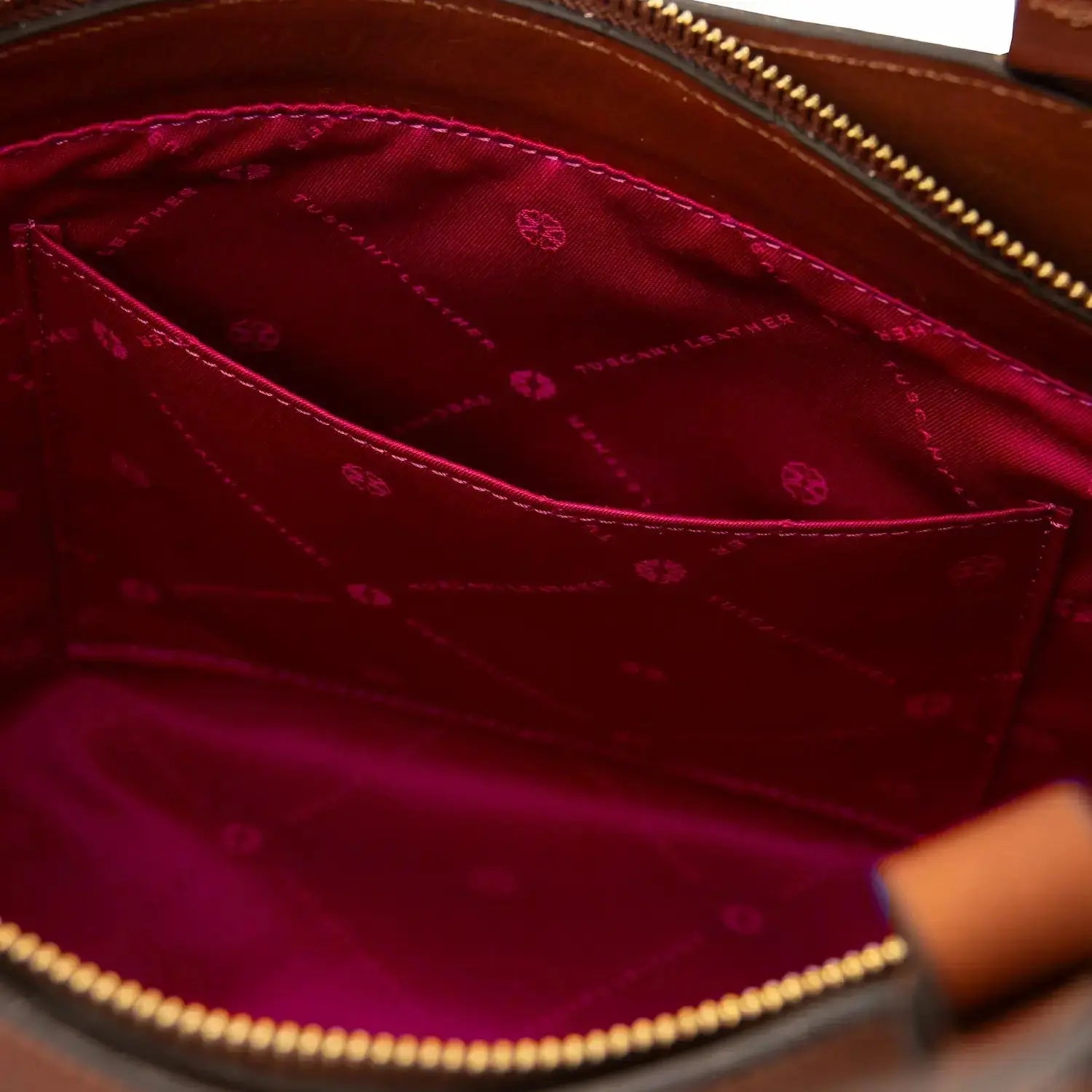 Sac Bandoulière en Cuir - Libra TL142562 - marron - Tuscany Leather