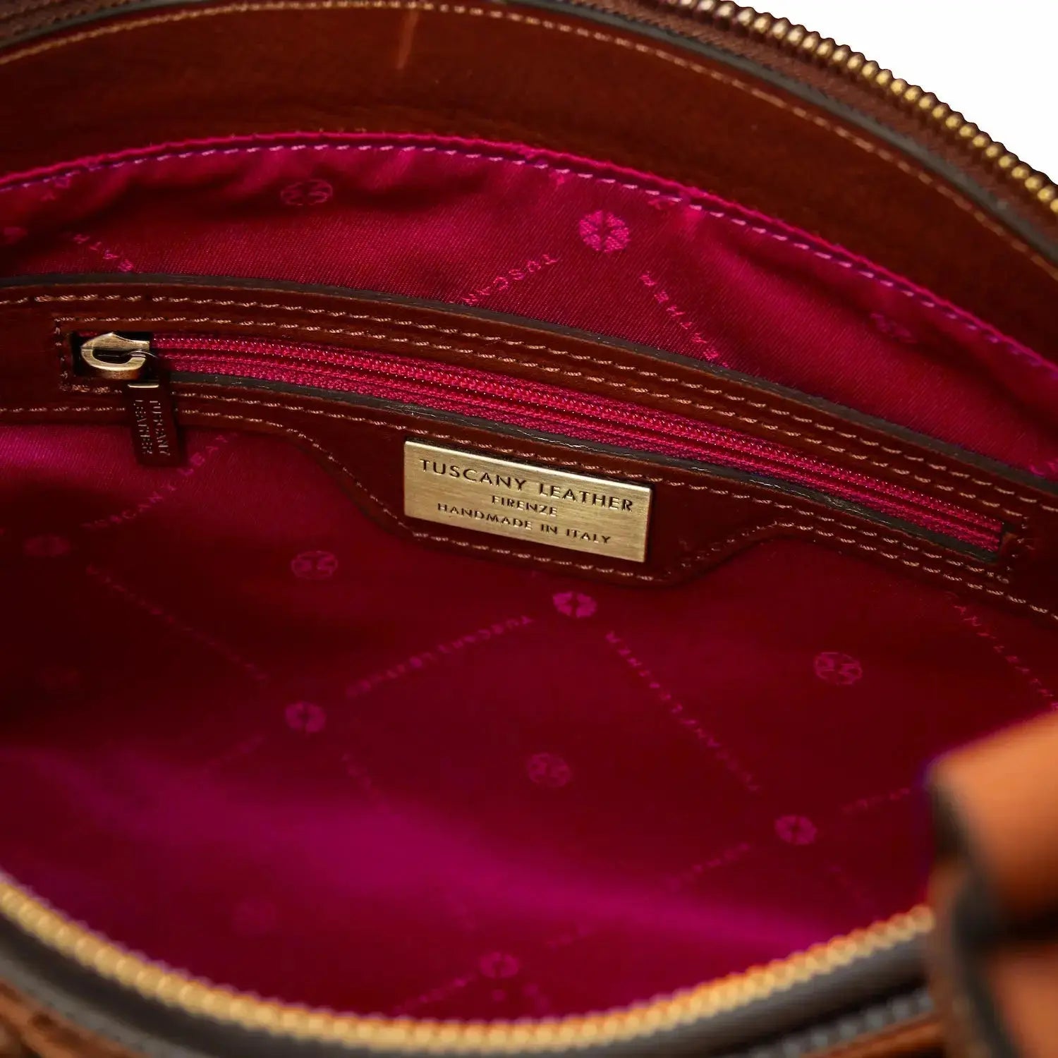 Sac Bandoulière en Cuir - Libra TL142562 - marron - Tuscany Leather