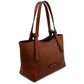 Sac Bandoulière en Cuir - Libra TL142562 - marron - Tuscany Leather