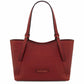 Sac Bandoulière en Cuir - Libra TL142562 - rouge - Tuscany Leather