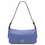 Sac Bandoulière en Cuir Souple - Miranda TL142467 - bleu - Tuscany Leather