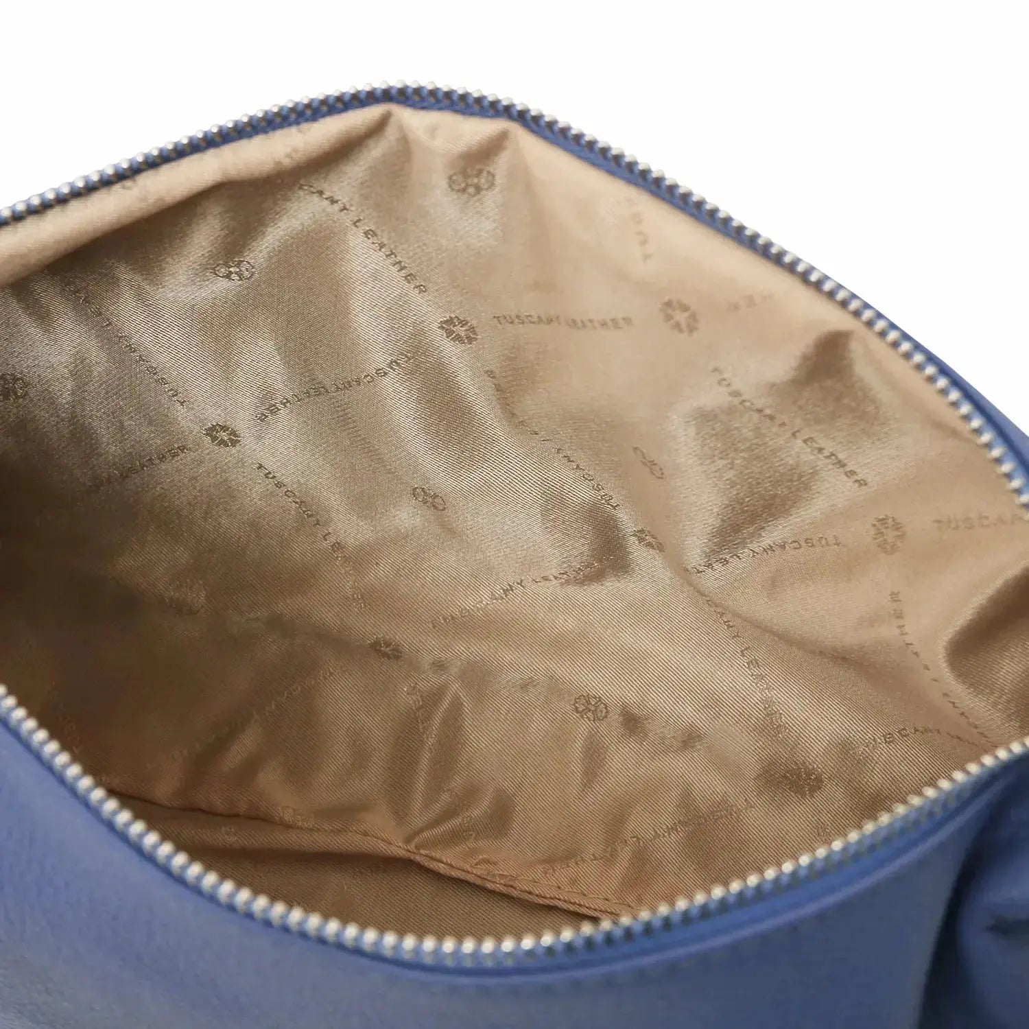 Sac Bandoulière en Cuir Souple - Miranda TL142467 - bleu - Tuscany Leather