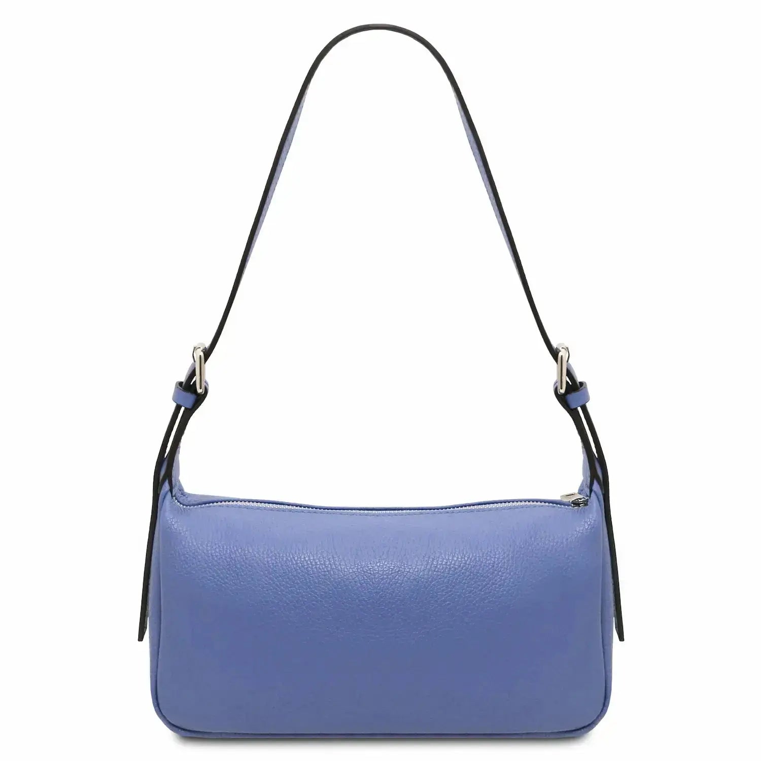 Sac Bandoulière en Cuir Souple - Miranda TL142467 - bleu - Tuscany Leather