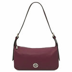 Sac Bandoulière en Cuir Souple - Miranda TL142467 - bordeaux - Tuscany Leather
