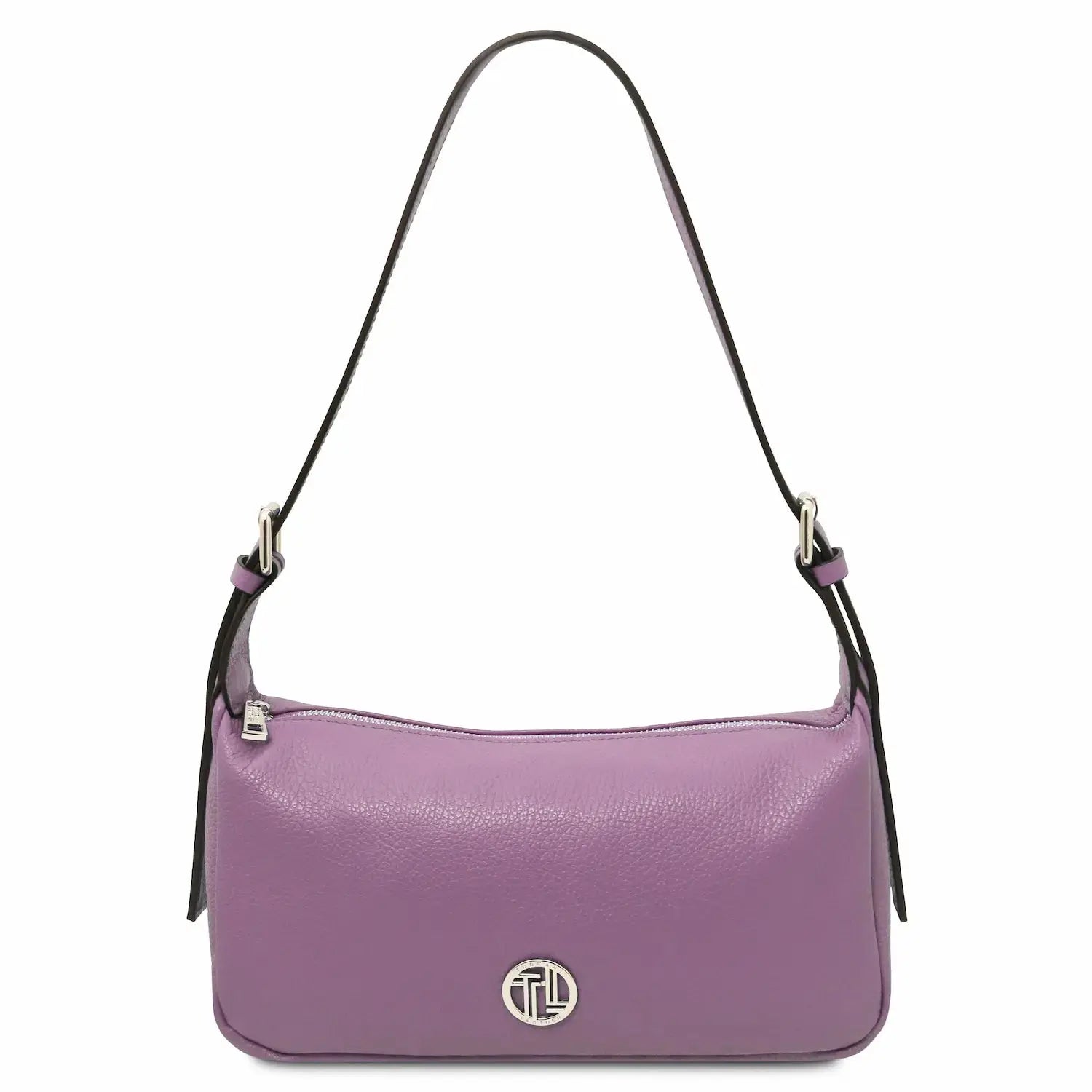 Sac Bandoulière en Cuir Souple - Miranda TL142467 - lilas - Tuscany Leather