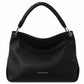 Sac Bandoulière en Cuir Souple - TL Bag TL142087 - noir - Tuscany Leather