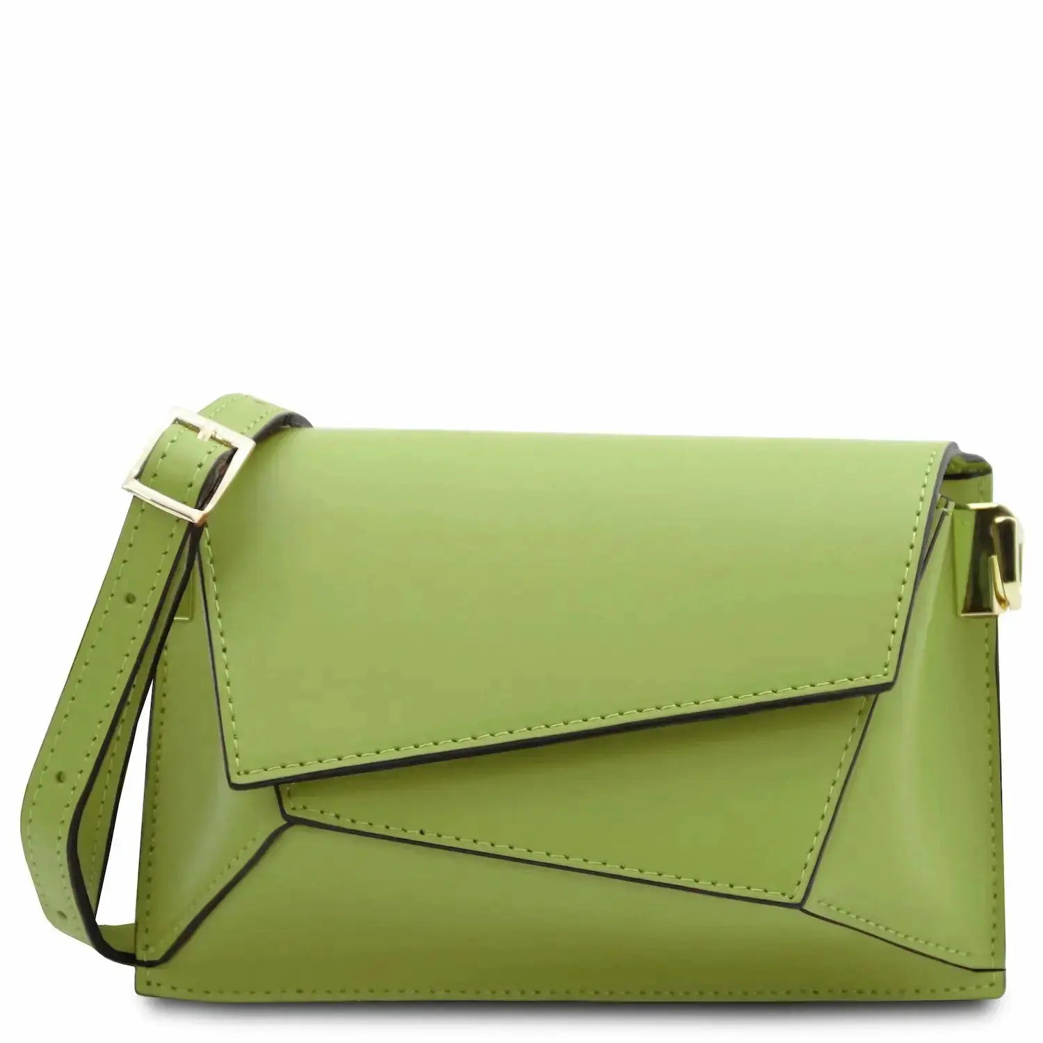 Sac bandoulière en cuir – TLBAG TL142253 - Vert - Tuscany Leather