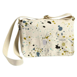 Sac Besace Multicolore en coton bio - Iona Brigitte La Cerise sur le Gâteau