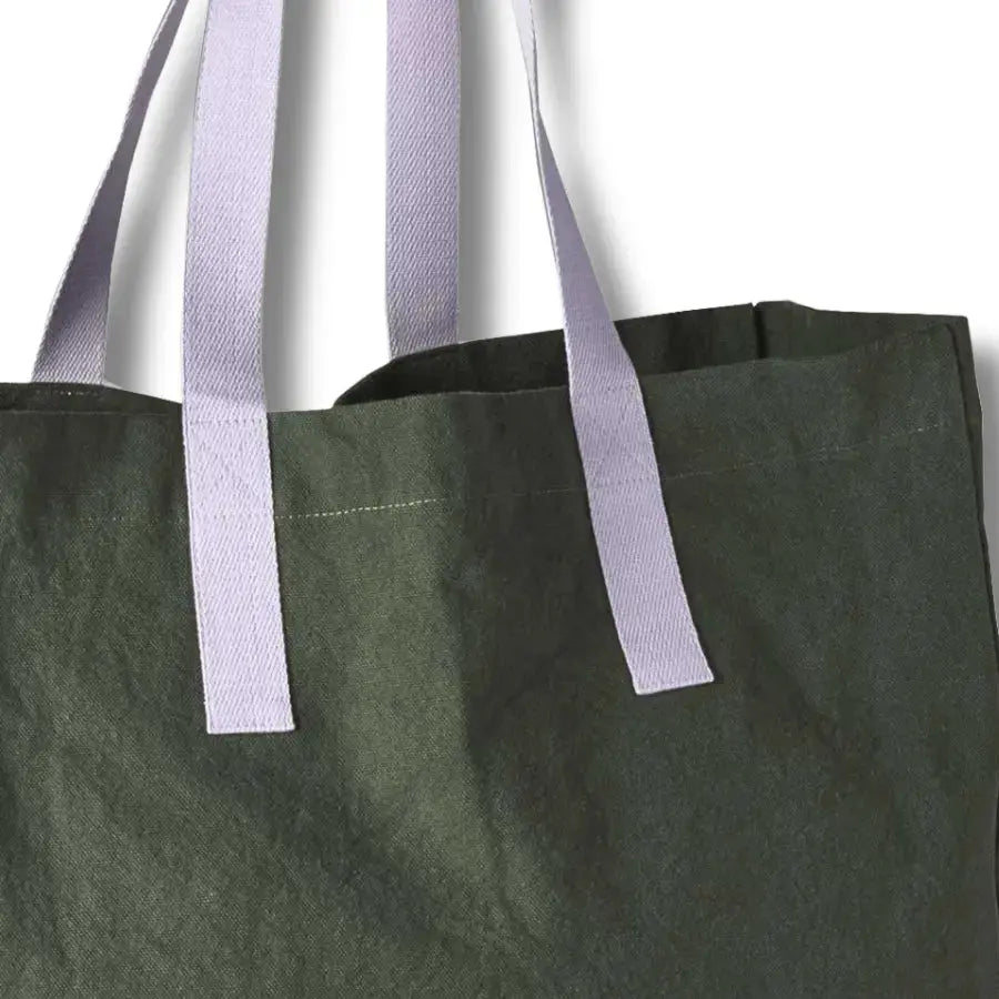 Sac Cabas Iona Kale - Coton bio déperlant La Cerise sur le Gâteau