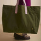 Sac Cabas Iona Kale - Coton bio déperlant La Cerise sur le Gâteau