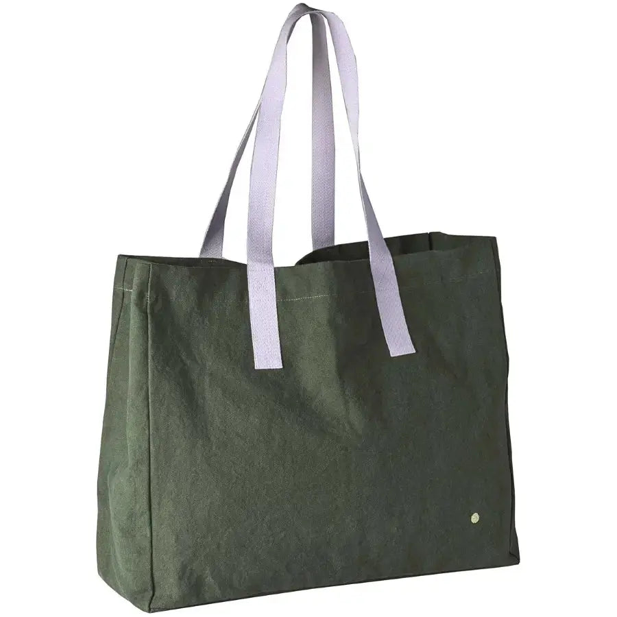 Sac Cabas Iona Kale - Coton bio déperlant La Cerise sur le Gâteau