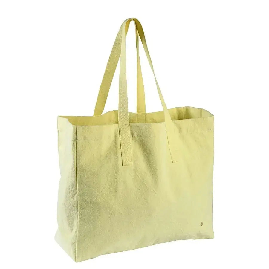 Sac Cabas Jaune Iona Sunshine en Coton Bio La Cerise sur le Gâteau