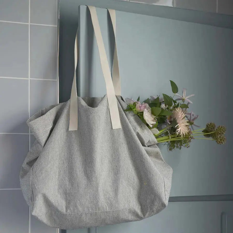 Sac Cabas en Coton Bio - Finette Caviar La Cerise sur le Gâteau
