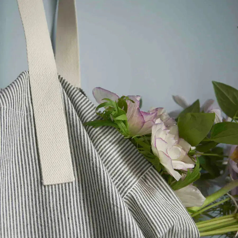 Sac Cabas en Coton Bio - Finette Caviar La Cerise sur le Gâteau