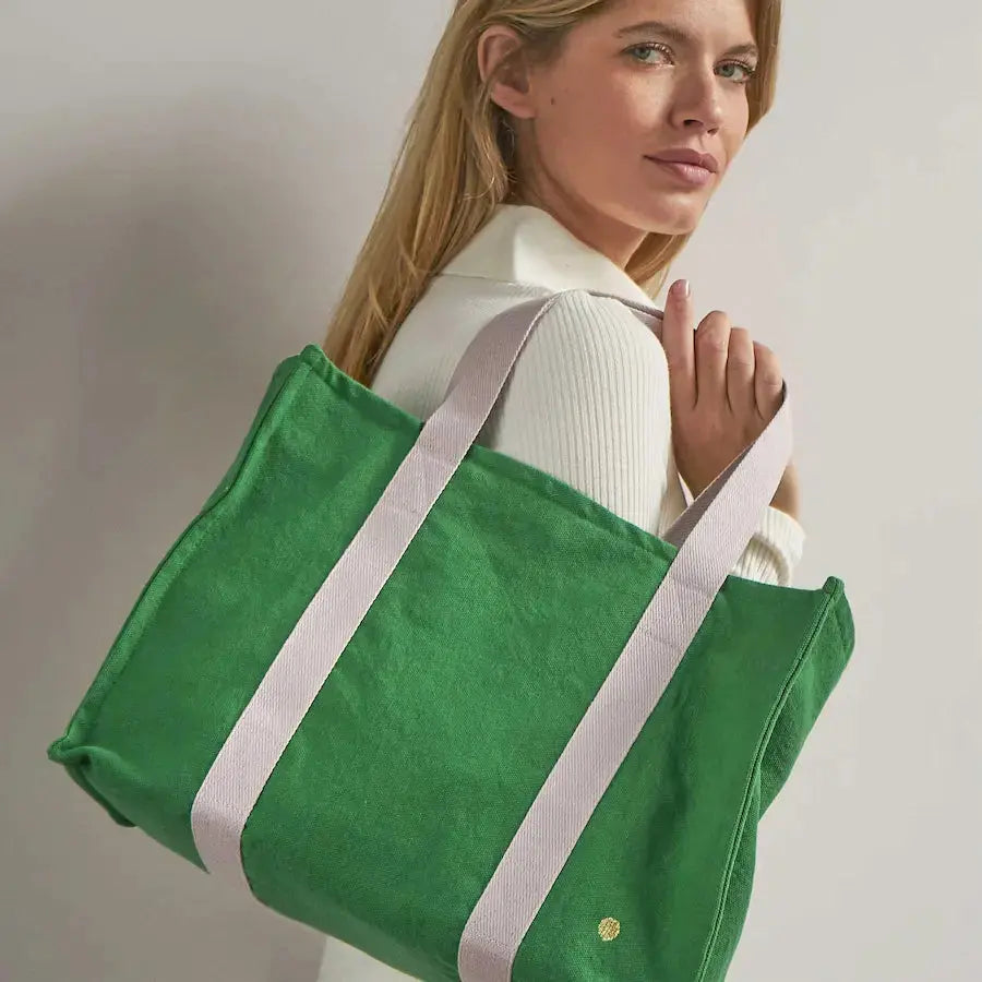 Sac Daily en Coton bio - Iona Gazon La Cerise sur le Gâteau