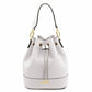 Sac Seau Pour Femme en Cuir - TL Bag TL142146 - blanc - Tuscany Leather