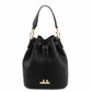 Sac Seau Pour Femme en Cuir - TL Bag TL142146 - noir - Tuscany Leather