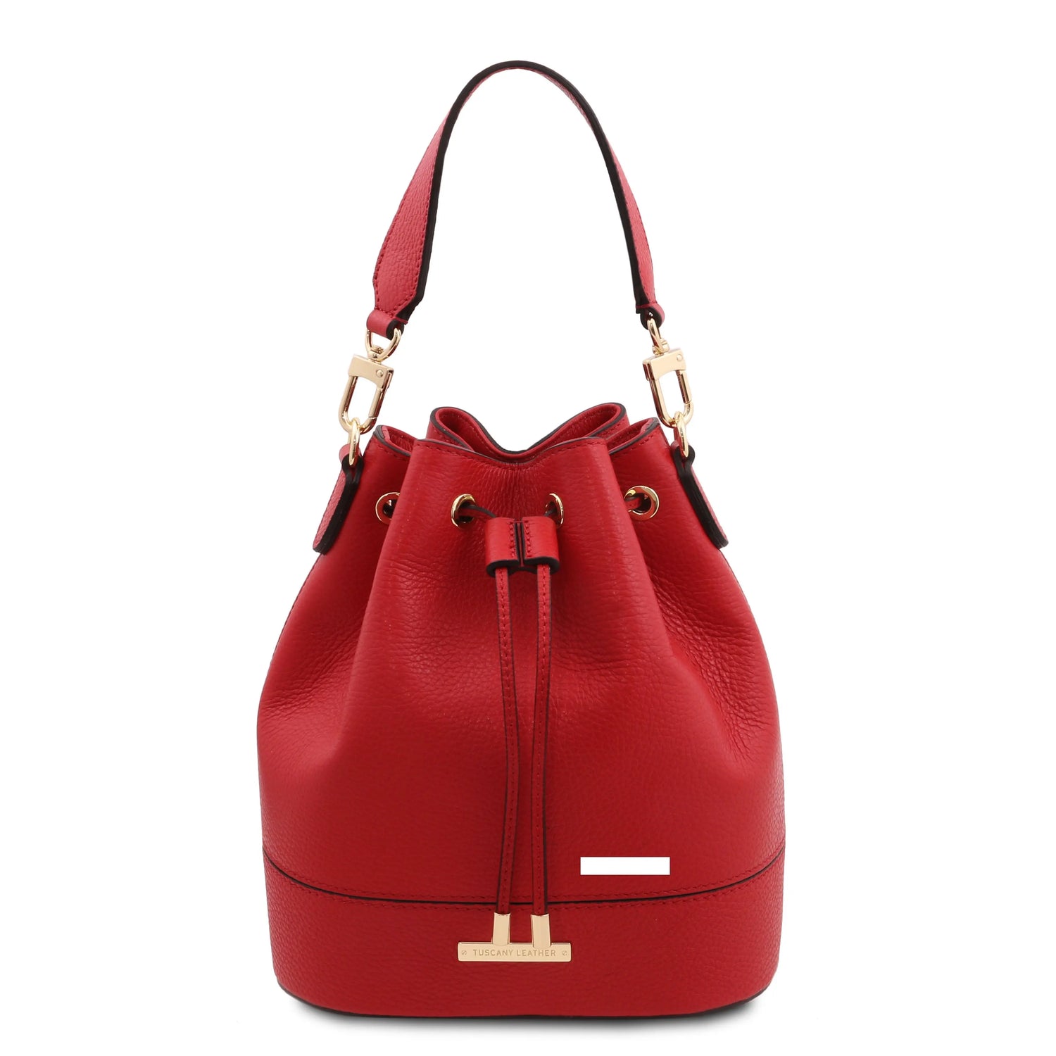 Sac Seau Pour Femme en Cuir - TL Bag TL142146 - rouge lipstick - personnalisable - Tuscany Leather