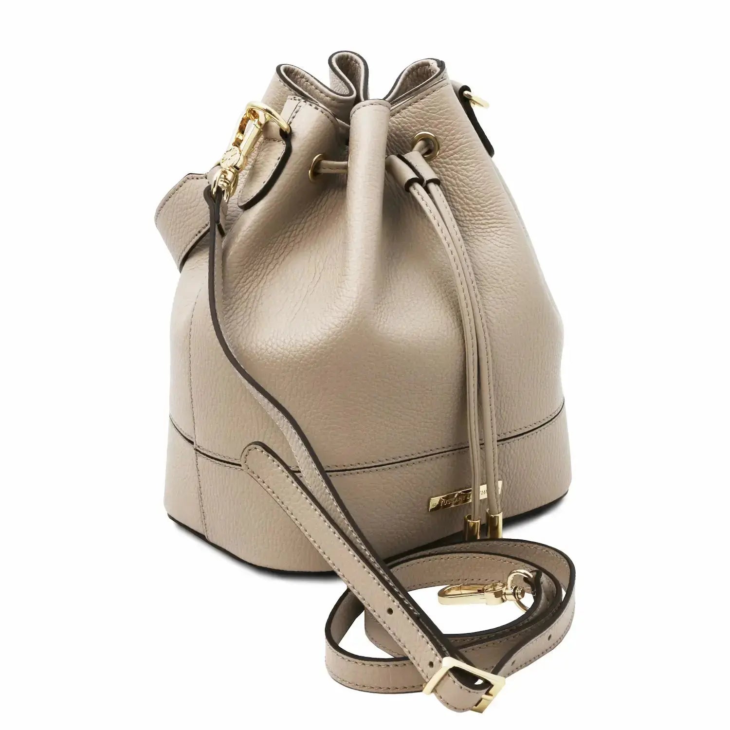 Sac Seau Pour Femme en Cuir - TL Bag TL142146 - taupe clair Tuscany Leather