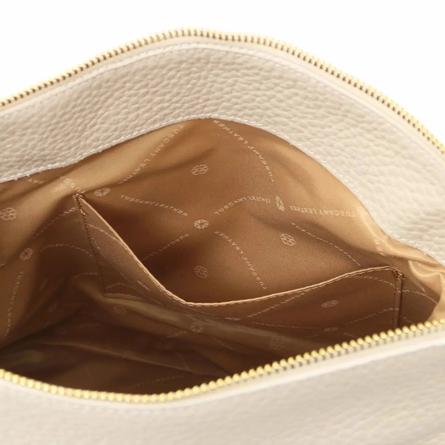 Sac Shopping en Cuir Souple - Amy TL142385 - beige - Tuscany Leather