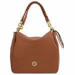 Sac Shopping en Cuir Souple - Amy TL142385 - cognac - Tuscany Leather