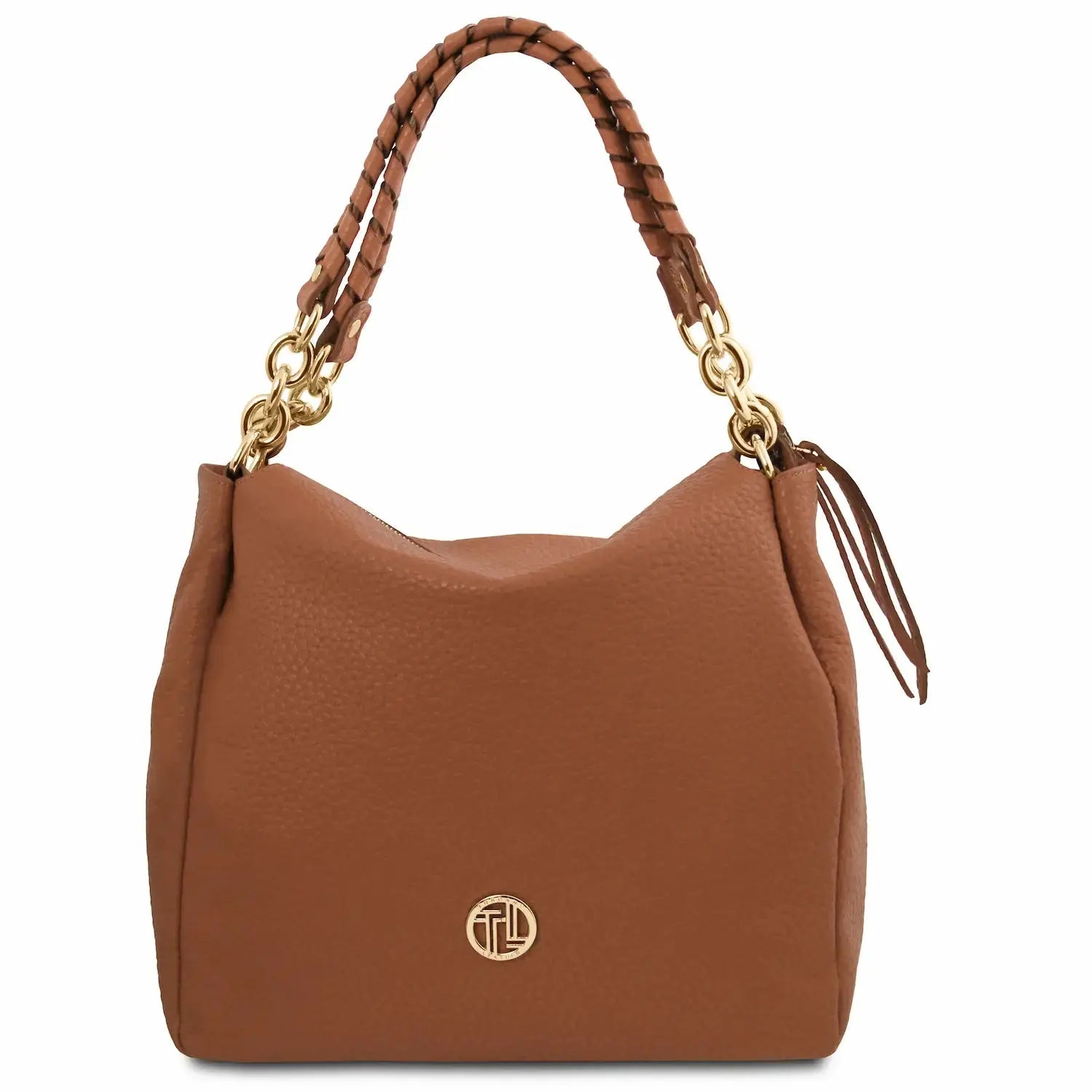 Sac Shopping en Cuir Souple - Amy TL142385 - cognac - Tuscany Leather