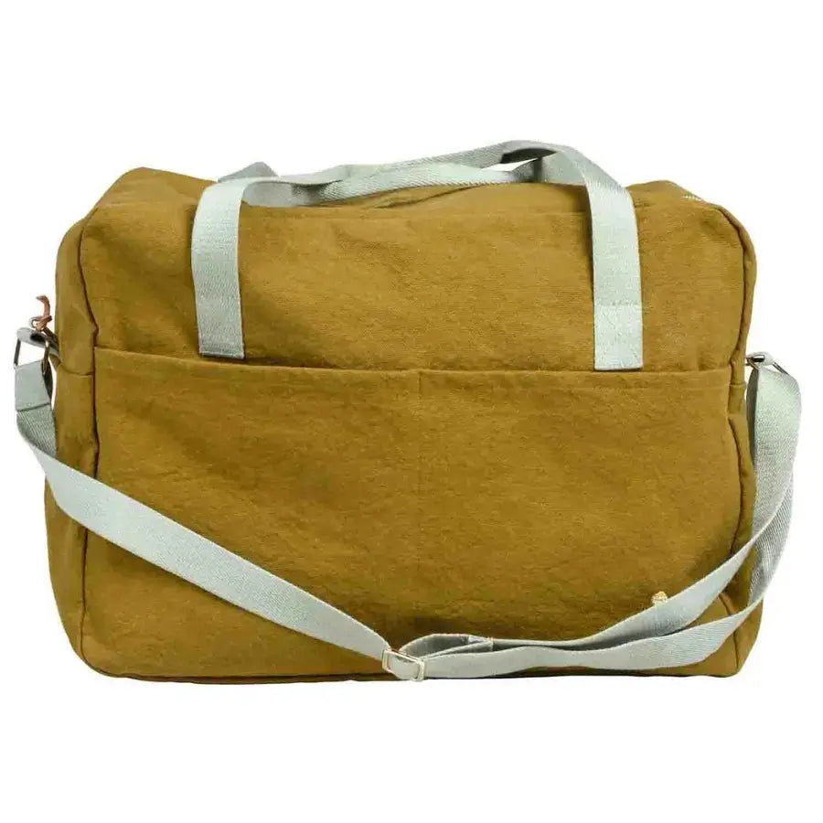 Sac Voyage Coton Bio Iona Nuts 30x42x20 La Cerise sur le Gâteau