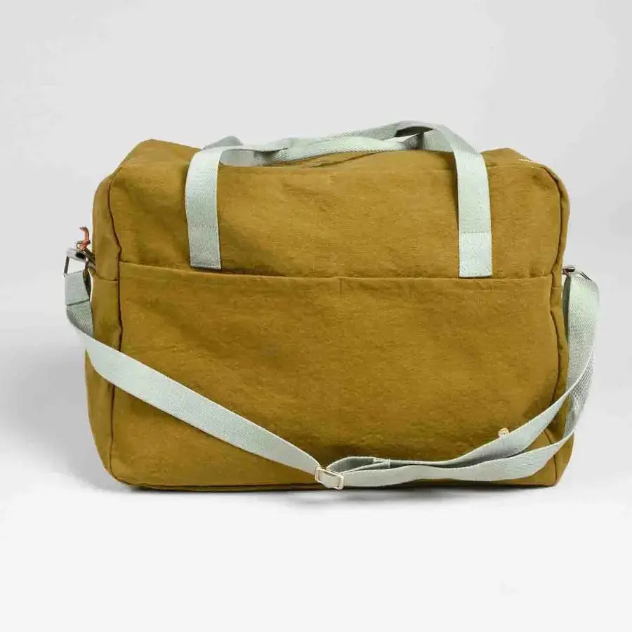 Sac Voyage Coton Bio Iona Nuts 30x42x20 La Cerise sur le Gâteau