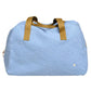 Sac Week-end Coton Bio Bleu - Iona Bluetiful 40x65 cm La Cerise sur le Gâteau