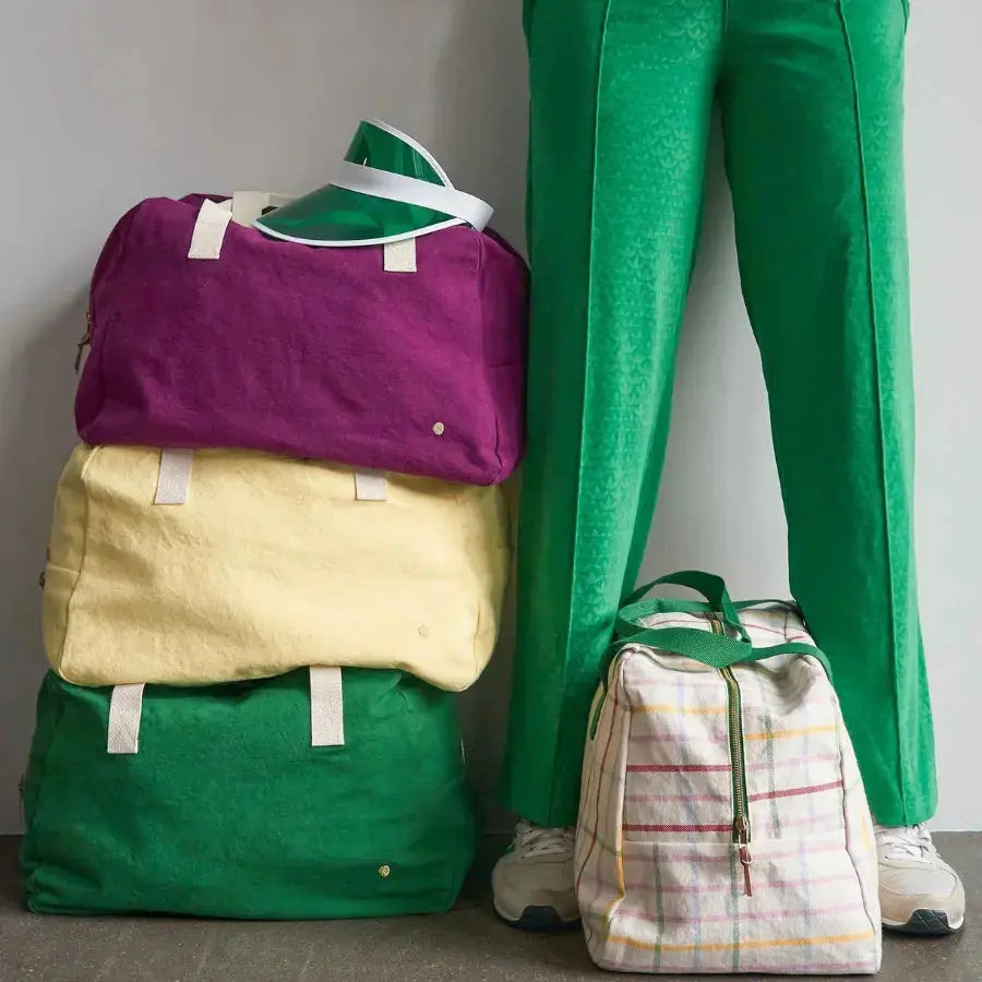 Sac Week-end Déperlant - Fair Play Multicolore - Coton Bio La Cerise sur le Gâteau