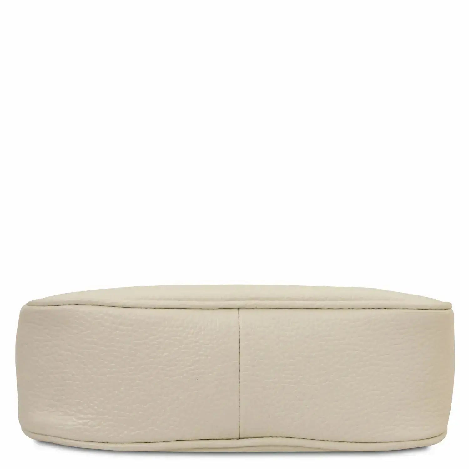 Sac à Main en Cuir Grainé Femme - Parfait TL142559 - beige - Tuscany Leather