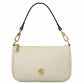 Sac à Main en Cuir Grainé Femme - Parfait TL142559 - beige - Tuscany Leather
