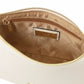 Sac à Main en Cuir Grainé Femme - Parfait TL142559 - beige - Tuscany Leather
