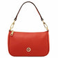 Sac à Main en Cuir Grainé Femme – Parfait Corail - TL142559 Tuscany Leather