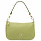 Sac à Main en Cuir Grainé Femme – Parfait Vert Lime - TL142559 Tuscany Leather