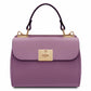Sac à Main en Cuir Lilas– ARMONIA TL142286 - Tuscany Leather