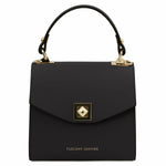 sac à main en cuir noir tl bag tl142203 Tuscany Leather