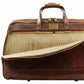 Sac à Roulettes en Cuir - Grand Modèle - Bora Bora TL3067 -marron Tuscany Leather