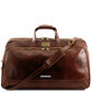 Sac à Roulettes en Cuir - Grand Modèle - Bora Bora TL3067 -marron personnalisable -Tuscany Leather