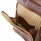 Sac à dos en Cuir Porte Ordinateur - Bangkok TL141793 - marron - Tuscany Leather