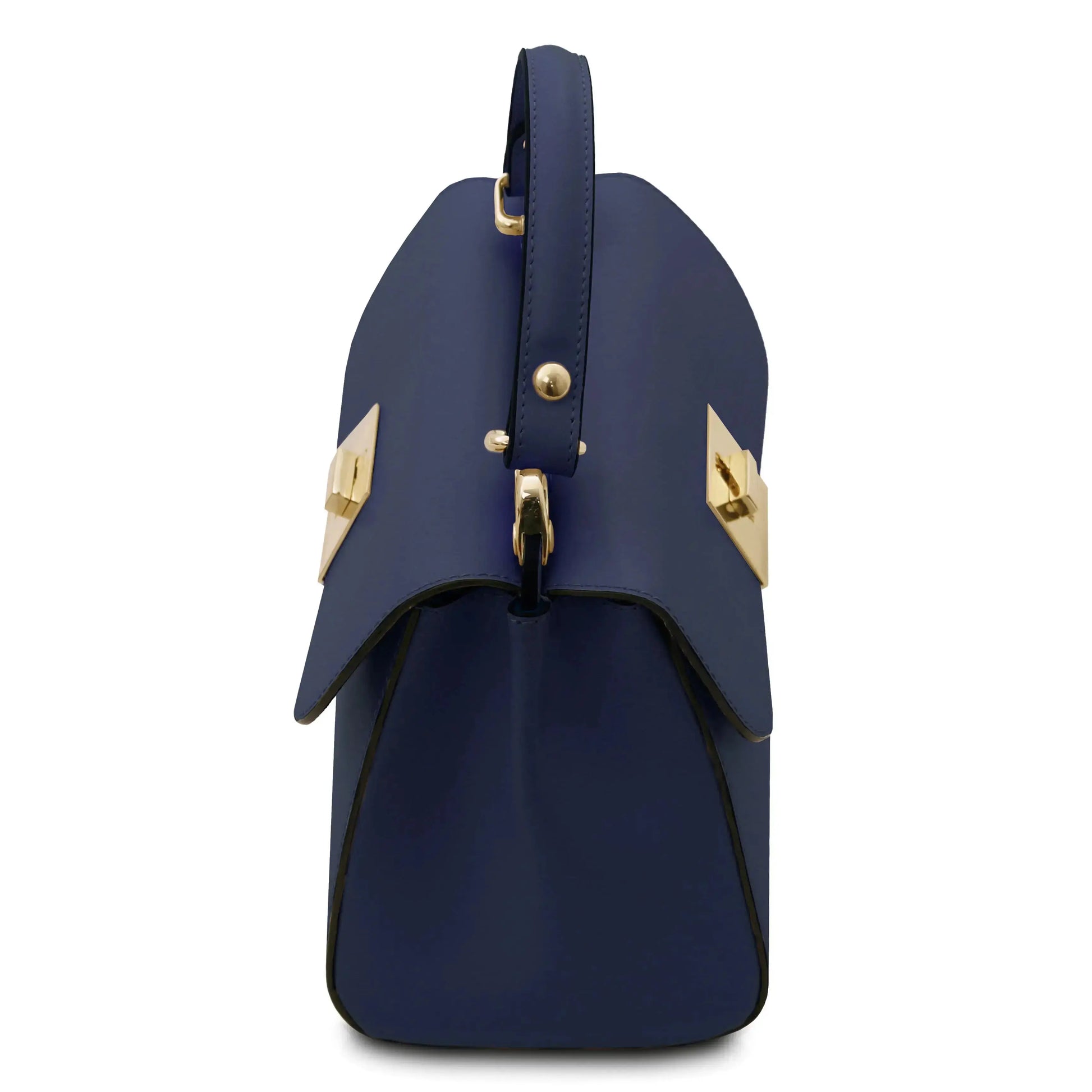 Sac à main en cuir  Armonia TL142286  bleu - Tuscany Leather