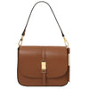 Sac Bandoulière en Cuir – NAUSICA TL141598 - Cognac
