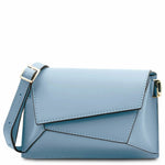 Sac bandoulière en cuir bleu clair - TLBAG TL142253 Tuscany Leather