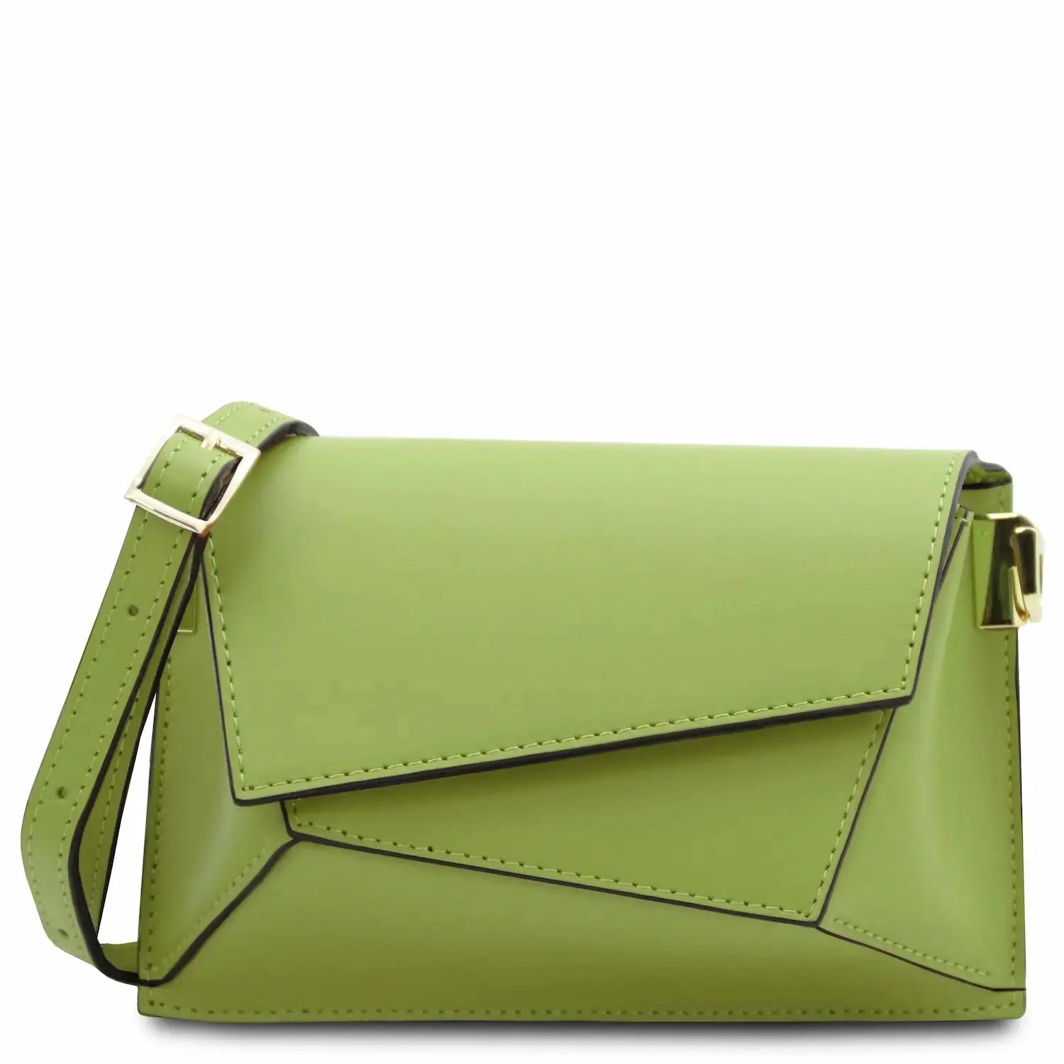 Sac bandoulière en cuir – TLBAG TL142253 - Vert - Tuscany Leather