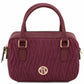 Sac cabas en cuir Chantilly TL142480 bordeaux Tuscany Leather