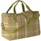 Sac de Voyage Iona - Scotty Marron - Coton bio déperlant - Coloris Marron/Vert