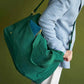 Sac de Voyage Vert émeraude - Iona Nori - Coton Bio 30x42x20 La Cerise sur le Gâteau